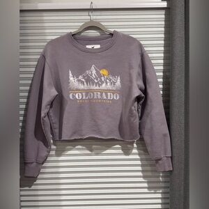 Hollister Lavender Colorado Sweatshirt